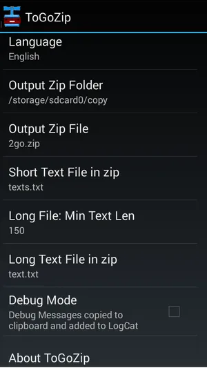 ToGoZip 添加到 Zip